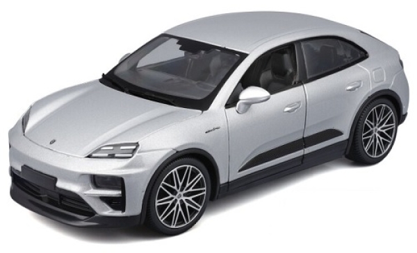 21114S Porsche MACAN 4 ELECTRIC 2024 Silver 1:24